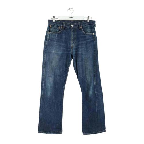 Jeans Levis Jean droit 501 bleu - Levis - Modalova