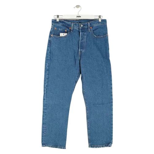 Jeans Levis Jean droit 501 bleu - Levis - Modalova