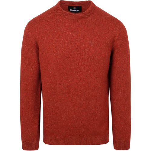 Sweat-shirt Pull Tisbury Laine Brique - Barbour - Modalova