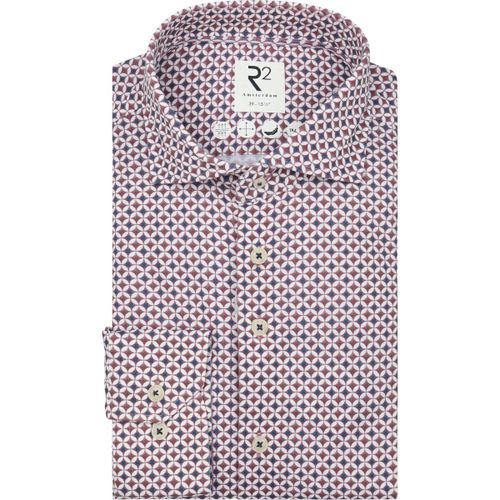 Chemise R2 Chemise Knitted Sorona Imprimée Mauve - R2 Amsterdam - Modalova
