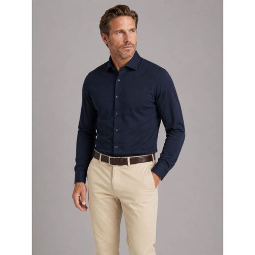 Chemise Supima Chemise Bleu Marine - Profuomo - Modalova