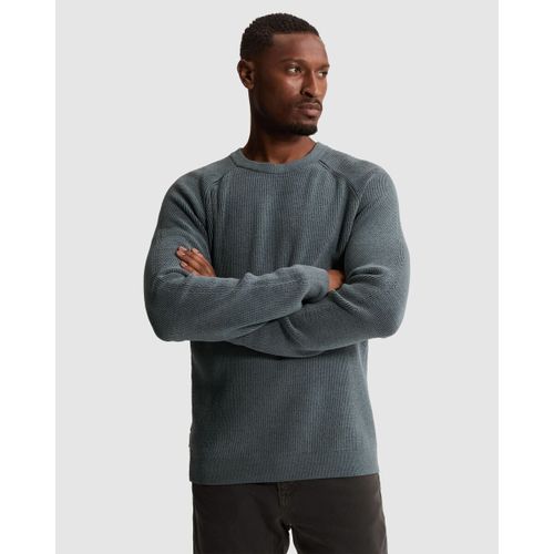 Sweat-shirt Pull Chenille Bleu Mirage - Cast Iron - Modalova