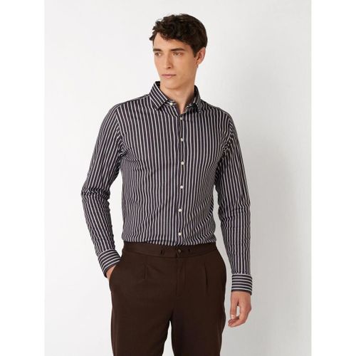 Chemise Chemise Multirayures Marron - Desoto - Modalova