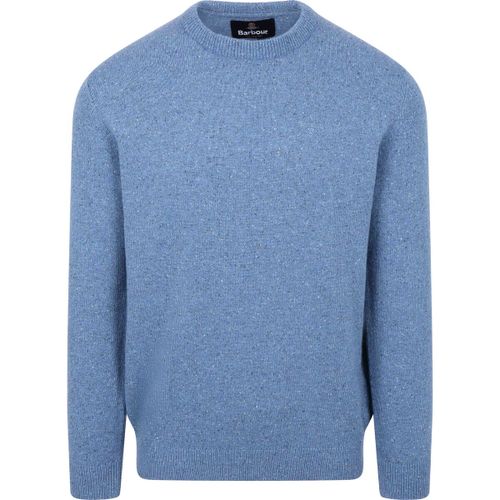 Sweat-shirt Pull Tisbury Laine Bleu - Barbour - Modalova