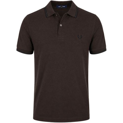 T-shirt M3600 Polo Tipped Brown - Fred Perry - Modalova
