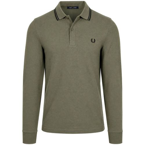 Polo Polo Manches Longues Green - Fred Perry - Modalova