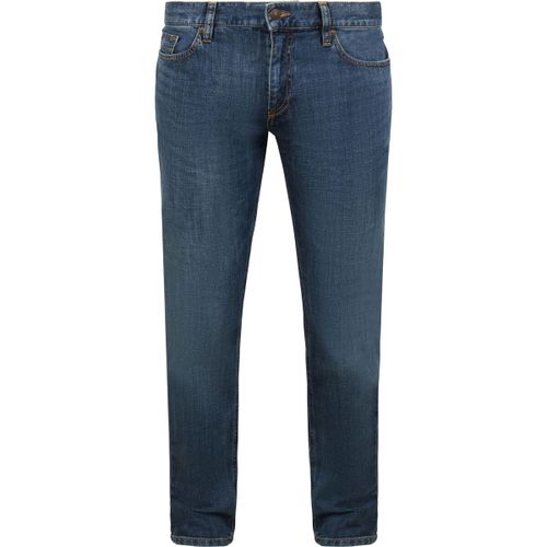 Pantalon PIPE Jean Bleu Foncé - Alberto - Modalova
