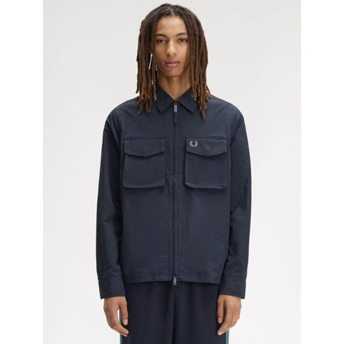 Surchemises Surchemise Pocket Ribstop Marine - Fred Perry - Modalova