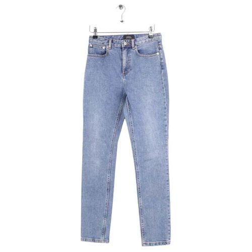 Jeans Apc Jean slim High bleu - Apc - Modalova