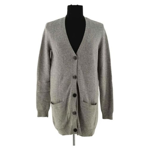 Gilet Tory Burch Cardigan gris - Tory Burch - Modalova