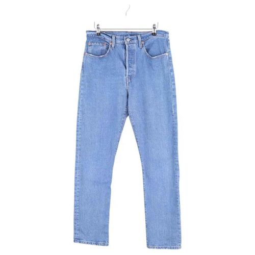 Jeans Levis Jean droit 501 bleu - Levis - Modalova