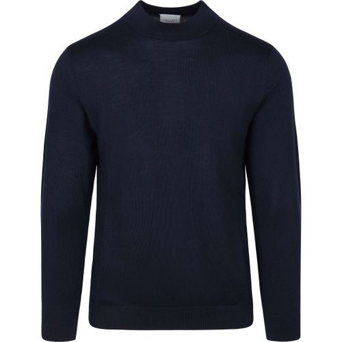 Sweat-shirt Pull Turtleneck Merino Marine - Profuomo - Modalova
