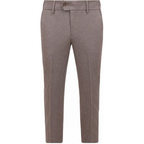 Pantalon Pantalon Aiden Pied-de-Poule Tabac - Suitable - Modalova