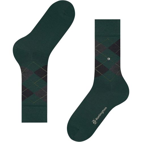 Socquettes Laine Edinburgh Vert 7450 - Burlington - Modalova