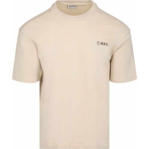T-shirt Sweat No-Excess Col Rond avec Imprimé Graphique au Dos - No Excess - Modalova