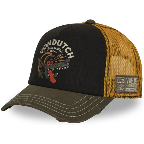 Casquette Casquette trucker filet effet usé avec print Crew Wolfy - Von Dutch - Modalova