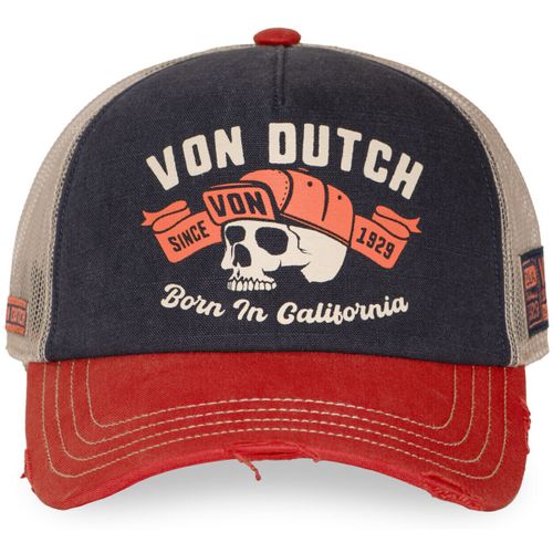 Casquette Casquette trucker filet effet usé avec print Crew Skull - Von Dutch - Modalova