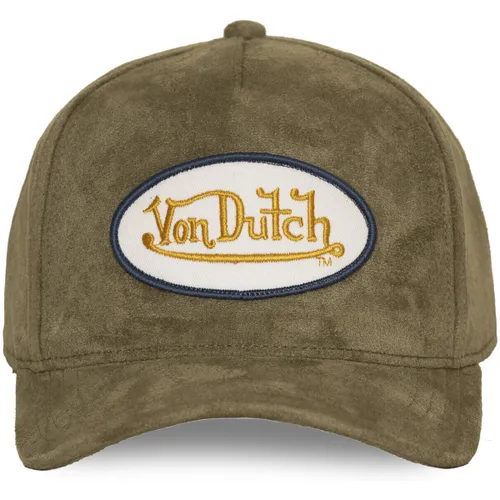 Casquette Casquette trucker en suédine avec filet et écusson fourrure Fur - Von Dutch - Modalova