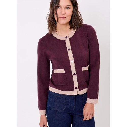 Gilet Veste gilet maille compacte ADONIE - La Fiancee Du Mekong - Modalova