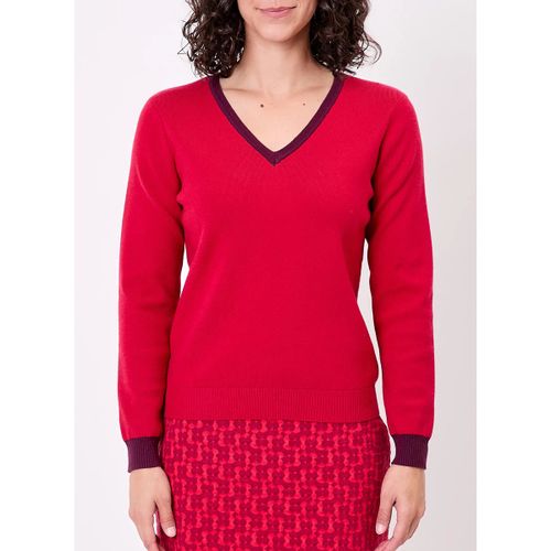 Pull Pull maille épaisse col V ELI - La Fiancee Du Mekong - Modalova