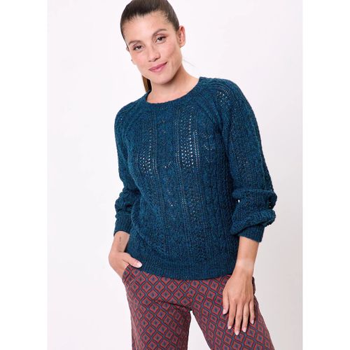 Pull Pull tricot fantaisie torsadé PADDI - La Fiancee Du Mekong - Modalova