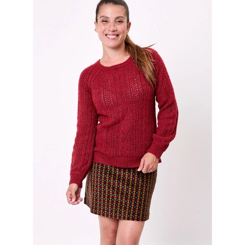 Pull Pull tricot fantaisie torsadé PADDI - La Fiancee Du Mekong - Modalova
