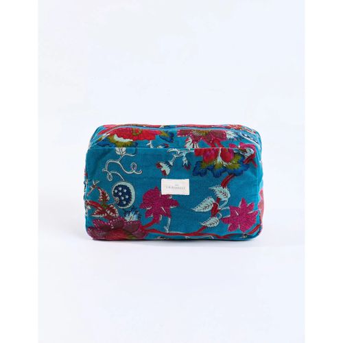 Trousse Grande pochette en velours KARUNI - La Fiancee Du Mekong - Modalova