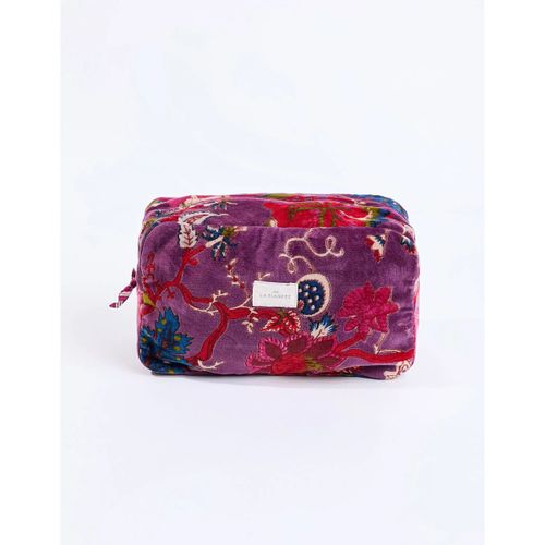 Trousse Grande pochette en velours KARUNI - La Fiancee Du Mekong - Modalova