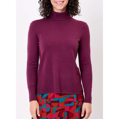 Pull Pull maille col roulé uni BHOLA - La Fiancee Du Mekong - Modalova