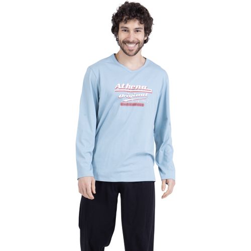 Ensembles de pyjama Pyjama long col V ECOPACK - Athena - Modalova