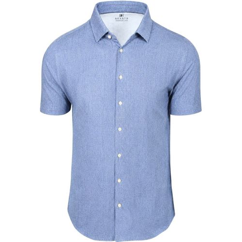 Chemise Chemise Manches Courtes Bleu clair - Desoto - Modalova