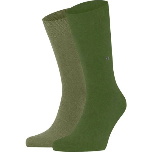 Collants & bas Chaussettes Everyday Uni Lot de 2 Vert - Burlington - Modalova
