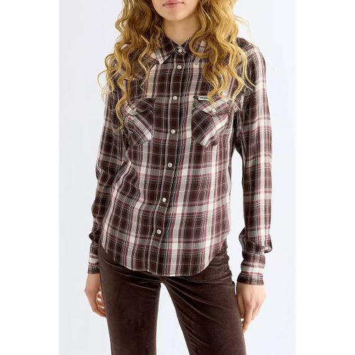 Chemise Chemise WESTERN WOMAN Chocolate - Wrangler - Modalova