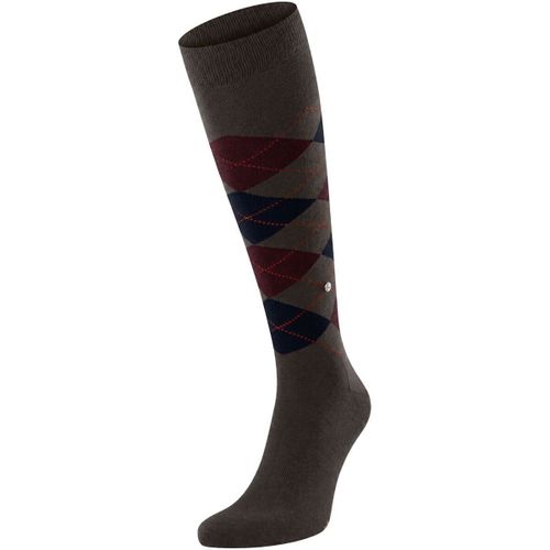 Socquettes Edinburgh Chaussettes Hautes Laine Marron - Burlington - Modalova