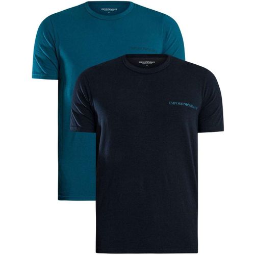 Pyjamas / Chemises de nuit Lot de 2 t-shirts ras du cou Lounge - Emporio Armani - Modalova