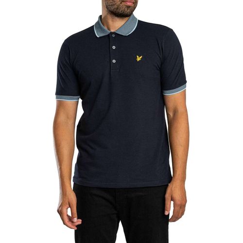 Polo Polo à col œil-de-perdrix - Lyle & Scott - Modalova