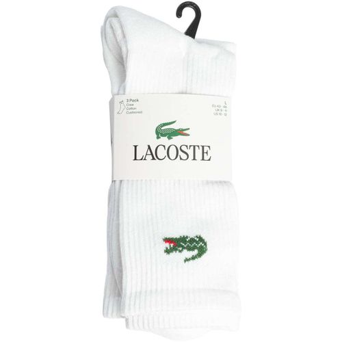 Socquettes Lot de 3 paires de chaussettes mi-mollet - Lacoste - Modalova