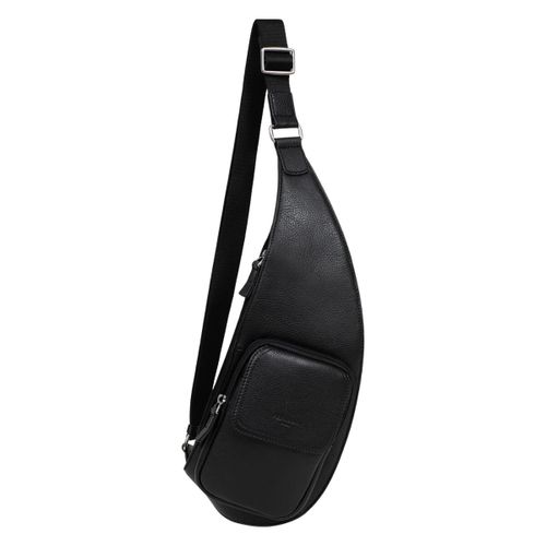 Sac banane Sacoche asymetrique Ref 1820357 Noir 20*45*2 cm - Hexagona - Modalova