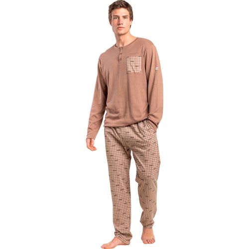 Ensembles de pyjama Pyjama pantalon polo manches longues New York - Admas - Modalova