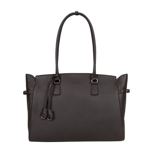 Sac à main Sac cabas Ref 1820371 Marron fonce 39*29*13 cm - Hexagona - Modalova