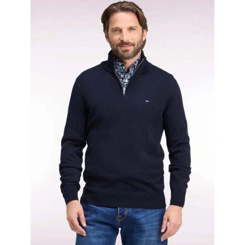 Sweat-shirt Pull camionneur marine en laine - Eden Park - Modalova