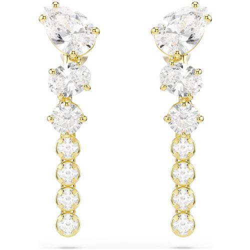 Boucles oreilles Boucles d'oreilles Mesmera dorées - Swarovski - Modalova