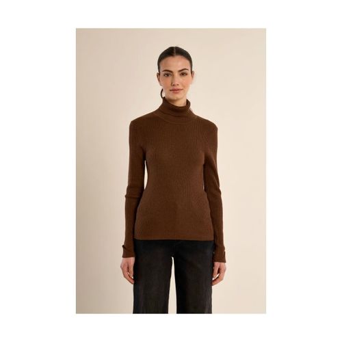 Sweat-shirt LA1830EN-CHOCOLATE - Molly Bracken - Modalova