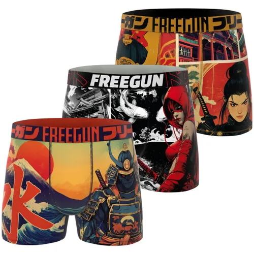 Boxers Lot de 3 boxers junior collection Mangaka - Freegun - Modalova