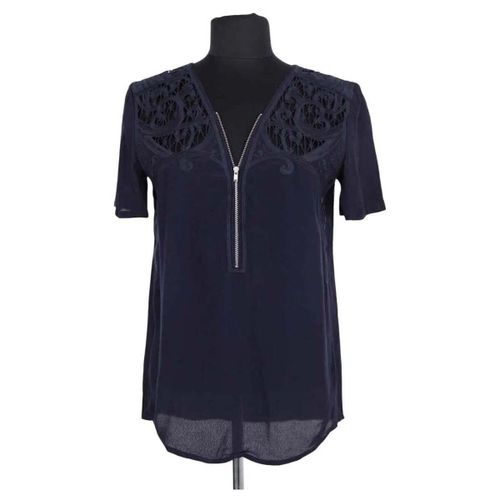 Blouses Blouse bleue marine - The Kooples - Modalova