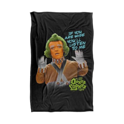 Plaids, jetés 147 cm x 91 cm TV38475 - Willy Wonka & The Chocolate Fact - Modalova