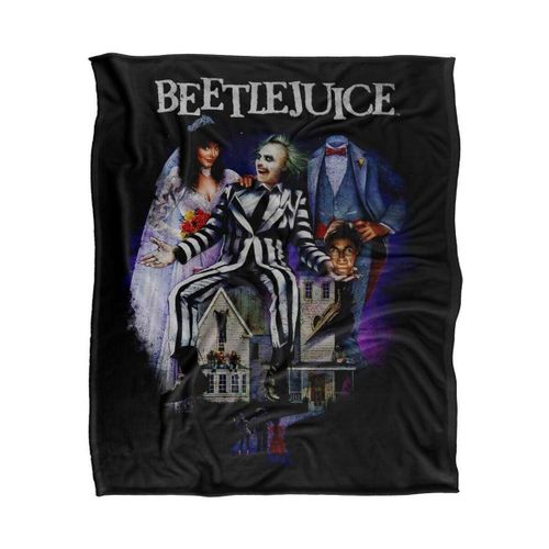Plaids, jetés 147 cm x 91 cm TV39774 - Beetlejuice - Modalova