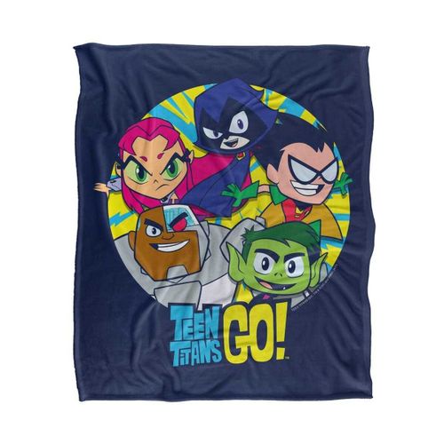 Plaids, jetés 147 cm x 91 cm TV40013 - Teen Titans Go - Modalova