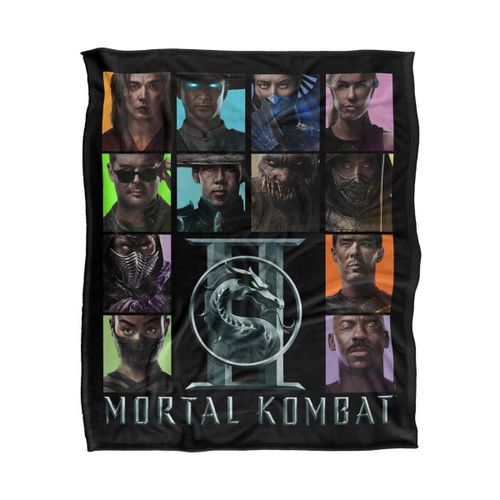 Plaids, jetés 147 cm x 91 cm TV40429 - Mortal Kombat - Modalova
