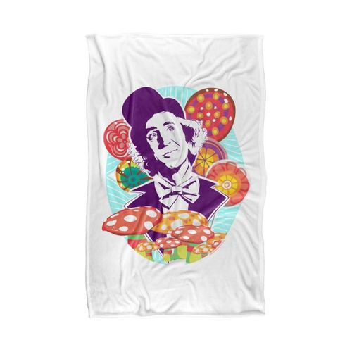 Plaids, jetés 147 cm x 91 cm TV39636 - Willy Wonka & The Chocolate Fact - Modalova